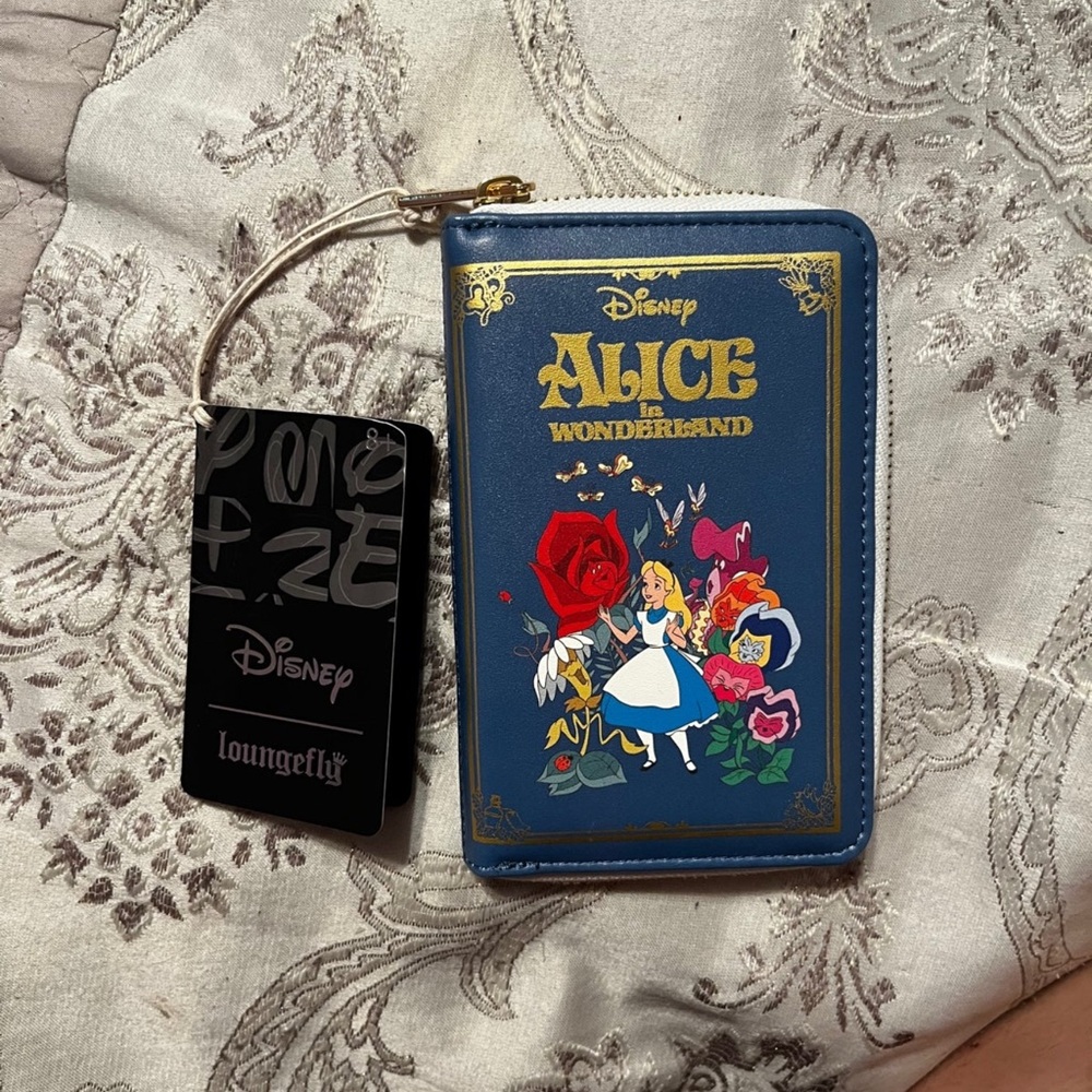 Alice in wonderland LoungeFly Wallet
